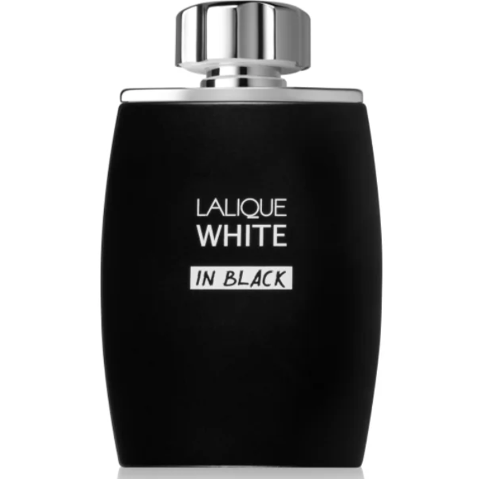 parfum homme bouteille noire lalique white black