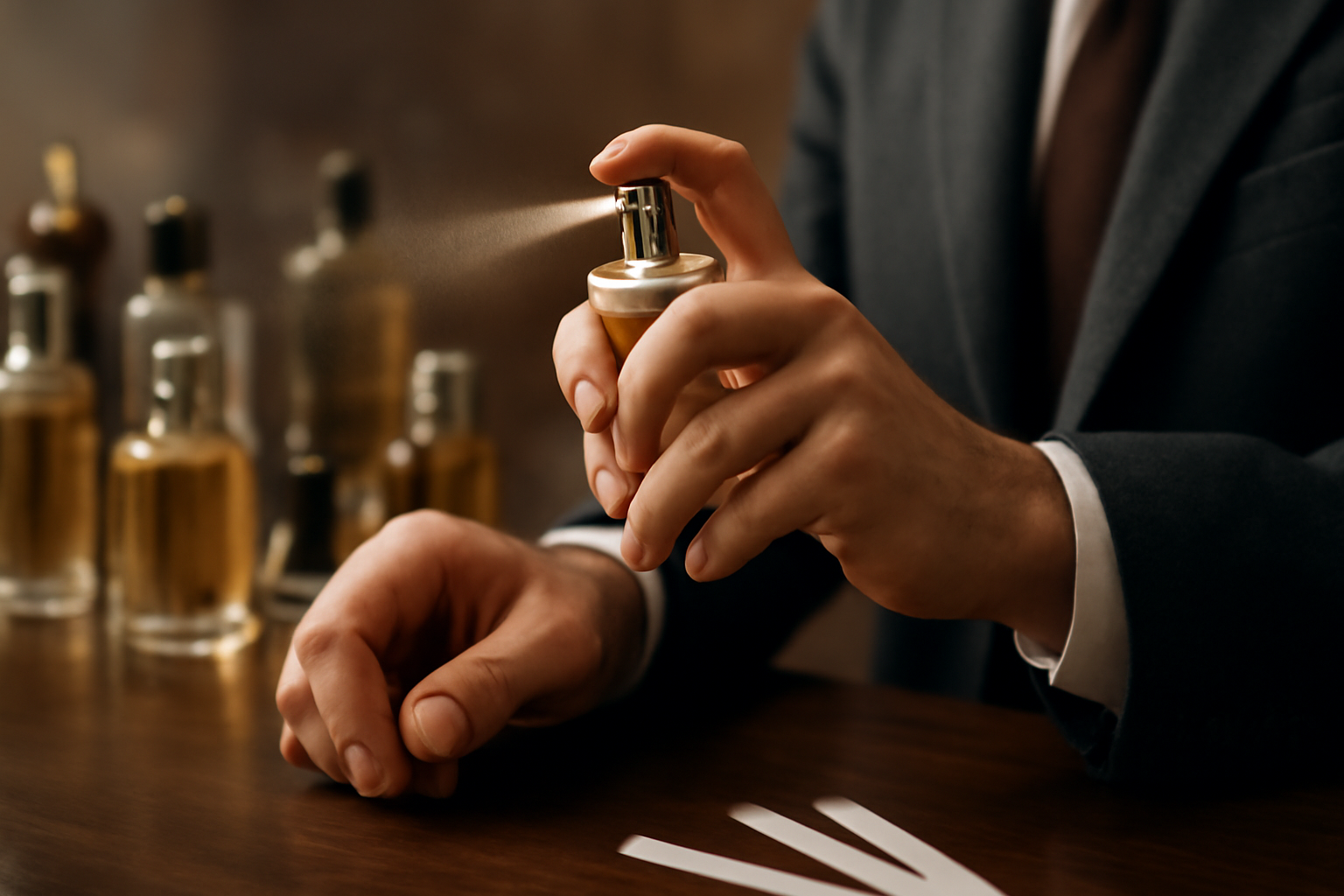 Test parfum a l aveugle comparatif blotter mouillette