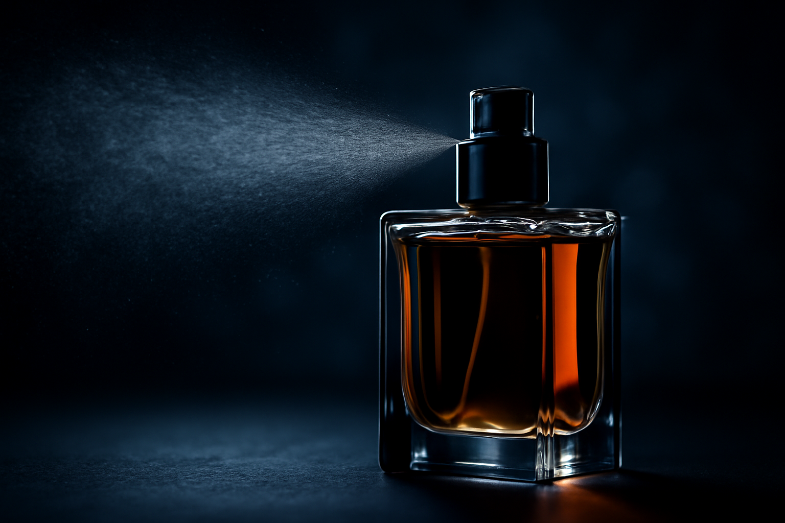 vaporisation de parfum masculin sophistique