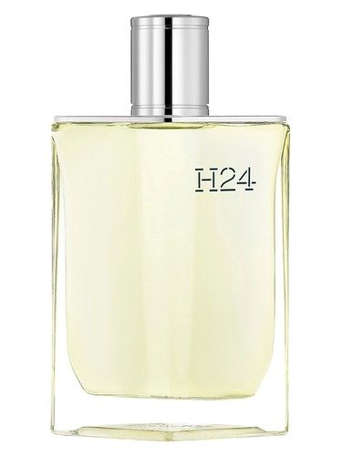 Flacon Hermès H24, eau de toilette verte et métallique pour homme